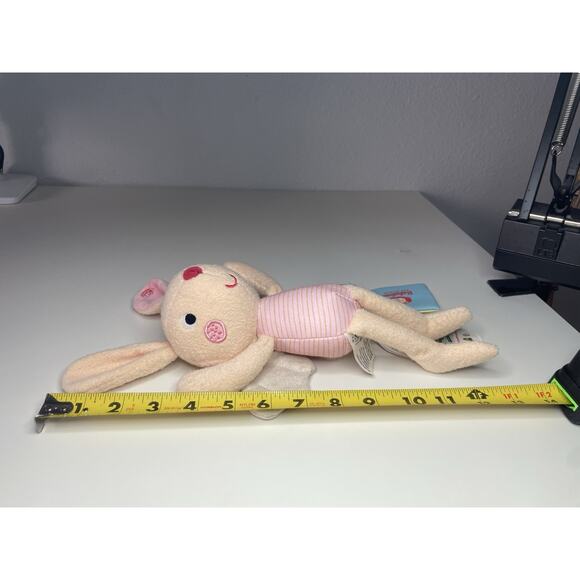 Bababoo and Friends Pippa Bunny Best Friend Plush 9” Stuffed Animal Rabbit NWT - Picture 12 of 12
